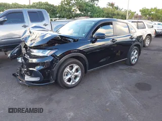 2023 Honda HR-V LX with VIN 3CZRZ1H32PM738790, listed as a IAAI auction lot 41873147 with 17,629 mi miles and . Bid and sale history available at DreamBid. Image 18.