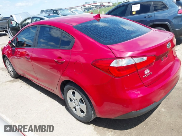 2016 Kia Forte LX z VIN KNAFK4A61G5612426, wystawiony jako IAAI lot #42269883 z przebiegiem 75 392 mil mil oraz . Historia ofert i sprzedaży dostępna na DreamBid. Obrazek 3.
