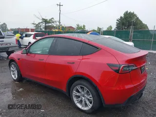 2023 Tesla Model Y Long Range with VIN 7SAYGDEE5PA111262, listed as a IAAI auction lot 42341148 with 19,014 mi miles and . Bid and sale history available at DreamBid. Image 3.