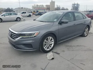 2021 Volkswagen Passat 2.0T S with VIN 1VWAA7A30MC013545, listed as a Copart auction lot 44206705 with 91,688 mi miles and Salvage Title. Bid and sale history available at carsss.com. Image 1.
