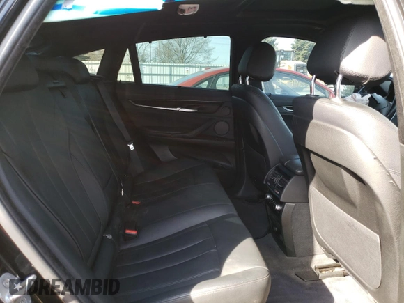 2017 BMW X6 xDrive35i with VIN 5UXKU2C53H0N85439, listed as a Copart auction lot 47796703 with 88,266 mi miles. Bid and sale history available at carsss.com. Image 10.