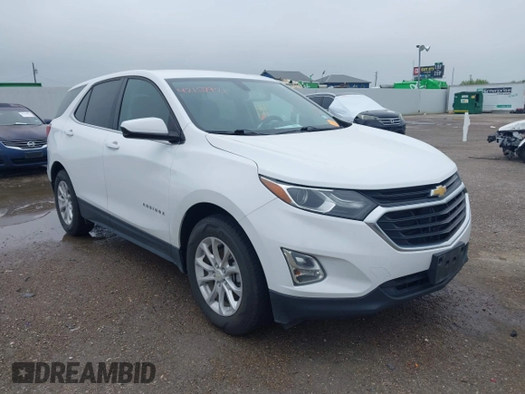 2019 Chevrolet Equinox LT z VIN 3GNAXKEV5KS623858, wystawiony jako IAAI lot #42157971 z przebiegiem 76 193 mil mil oraz . Historia ofert i sprzedaży dostępna na DreamBid. Obrazek 1.