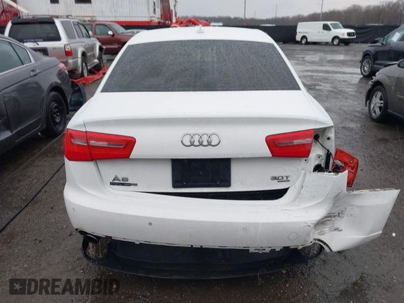 2013 Audi A6 Premium Plus z VIN WAUGGAFC8DN032850, wystawiony jako IAAI lot #41848654 z przebiegiem 183 063 mil mil oraz . Historia ofert i sprzedaży dostępna na DreamBid. Obrazek 16.