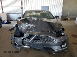 2020 Ford Fusion Titanium with VIN 3FA6P0K92LR115615, listed as a Copart auction lot 60471975 with 73,069 mi miles and Salvage title. Bid and sale history available at DreamBid. Image 5.