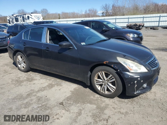 2013 Infiniti G37 x with VIN JN1CV6AR4DM753899, listed as a Copart auction lot 52351725 with Not Provided miles and Clean Title. Bid and sale history available at DreamBid. Image 4.