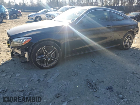 2020 Mercedes-Benz C 300 z VIN WDDWJ8EB9LF953636, wystawiony jako Copart lot #46706875 z przebiegiem 95 919 mil mil oraz Szkoda całkowita • Salvage title. Historia ofert i sprzedaży dostępna na DreamBid. Obrazek 1.