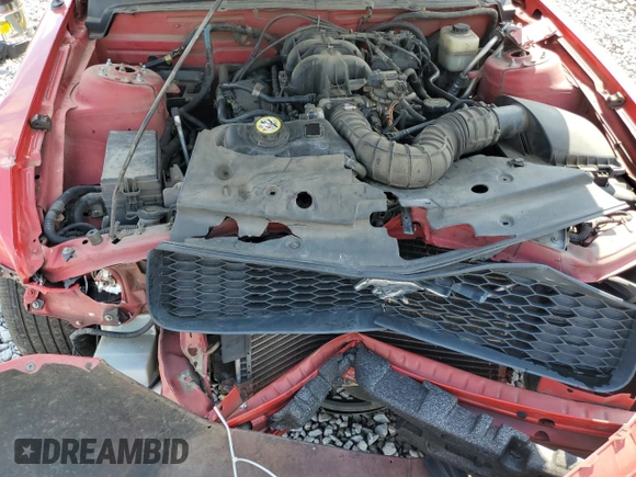2008 Ford Mustang Deluxe with VIN 1ZVHT80N785109460, listed as a Copart auction lot 56010865 with 219,786 mi miles and Salvage title. Bid and sale history available at DreamBid. Image 11.