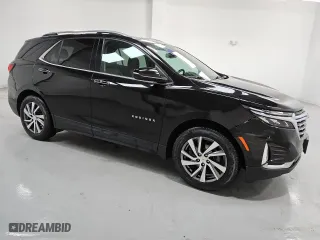 2022 Chevrolet Equinox Premier with VIN 2GNAXNEV9N6141172, listed as a Copart auction lot 88791755 with 52,391 mi miles and Clean Title. Bid and sale history available at carsss.com. Image 4.