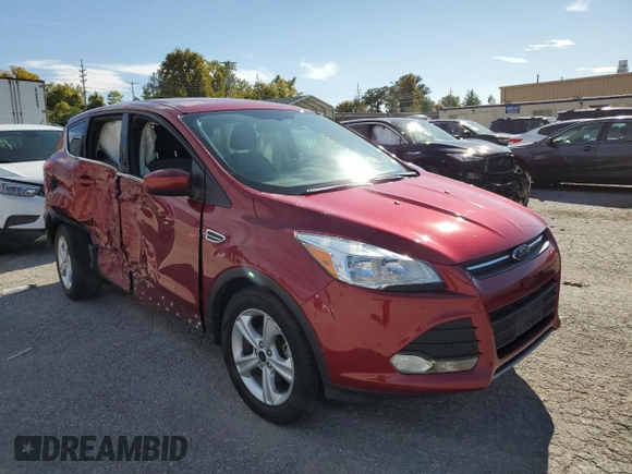 2015 Ford Escape SE with VIN 1FMCU0GX6FUA78428, listed as a Copart auction lot 63055212 with 103,144 mi miles and Salvage Title. Bid and sale history available at carsss.com. Image 1.