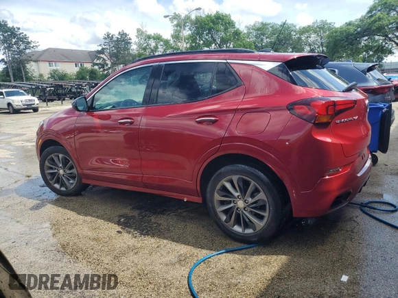2021 Buick Encore GX Select with VIN KL4MMDS28MB128406, listed as a Copart auction lot 62554525 with 89,219 mi miles and Clean title. Bid and sale history available at DreamBid. Image 2.