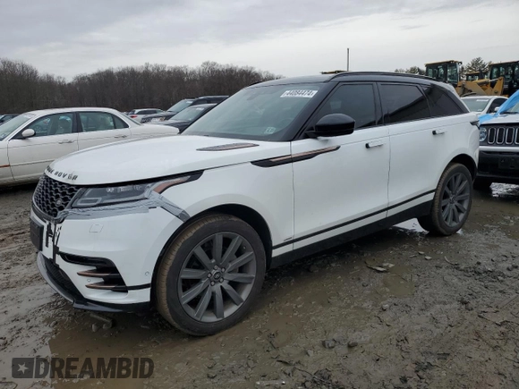 2018 Land Rover Range Rover Velar R-Dynamic HSE with VIN SALYM2RXXJA733065, listed as a Copart auction lot 44084474 with 55,029 mi miles. Bid and sale history available at carsss.com. Image 1.