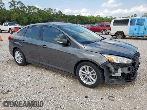 2017 Ford Focus SE with VIN 1FADP3F22HL303420, listed as a Copart auction lot 58932675 with 44,707 mi miles and Salvage title. Bid and sale history available at DreamBid. Image 4.