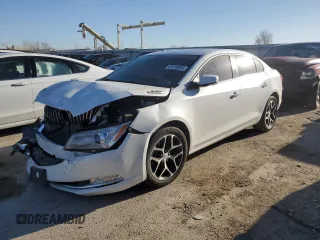 2016 Buick LaCrosse Sport Touring with VIN 1G4G45G36GF264455, listed as a Copart auction lot 49175625 with 81,394 mi miles and Salvage title. Bid and sale history available at DreamBid. Image 1.