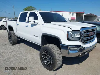 2017 GMC Sierra 1500 SLT z VIN 3GTU2NEC2HG474079, wystawiony jako IAAI lot #41899673 z przebiegiem 104 033 mil mil oraz . Historia ofert i sprzedaży dostępna na DreamBid. Obrazek 1.
