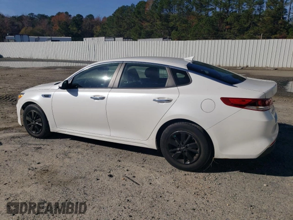 2017 Kia Optima LX with VIN KNAGT4L39H5146413, listed as a Copart auction lot 80385494 with 50,668 mi miles and Salvage Title. Bid and sale history available at DreamBid. Image 2.