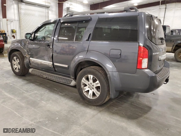 2012 Nissan Pathfinder S with VIN 5N1AR1NB4CC630578, listed as a Copart auction lot 52335705 with 156,977 mi miles and Salvage Title. Bid and sale history available at carsss.com. Image 2.