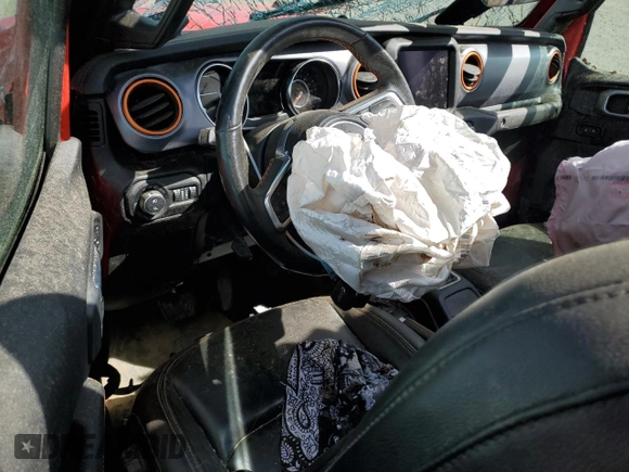 2021 Jeep Gladiator Mojave z VIN 1C6JJTEG5ML569172, wystawiony jako Copart lot #49810695 z przebiegiem Nie podano mil oraz Nie do naprawy • Non repairable. Historia ofert i sprzedaży dostępna na DreamBid. Obrazek 8.