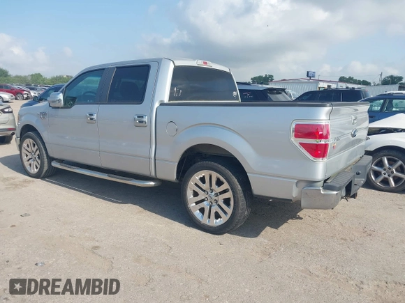 2010 Ford F-150 XL with VIN 1FTEW1C83AFB40201, listed as a IAAI auction lot 42100958 with 166,997 mi miles. Bid and sale history available at carsss.com. Image 3.