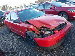 1998 Honda Civic EX with VIN 1HGEJ8148WL130488, listed as a IAAI auction lot 41119419 with 185,532 mi miles. Bid and sale history available at carsss.com. Image 1.