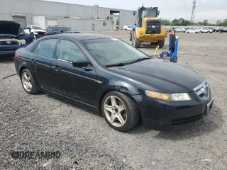 2005 Acura TL with VIN 19UUA66275A003541, listed as a Copart auction lot 52414075 with 193,956 mi miles and Salvage Title. Bid and sale history available at carsss.com. Image 4.