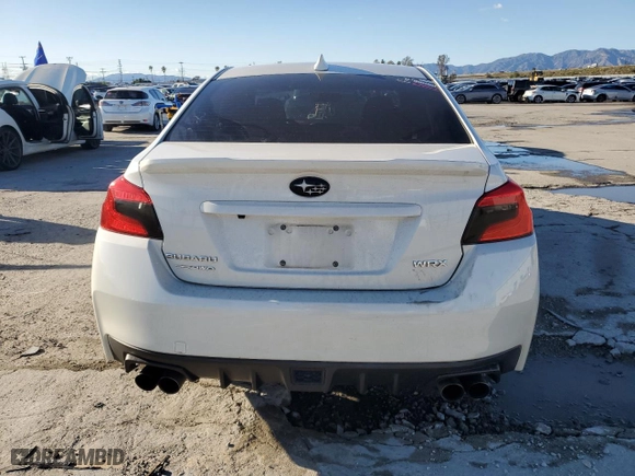 2019 Subaru WRX Premium with VIN JF1VA1C65K9816358, listed as a Copart auction lot 48433215 with 48,621 mi miles and Salvage Title. Bid and sale history available at carsss.com. Image 6.