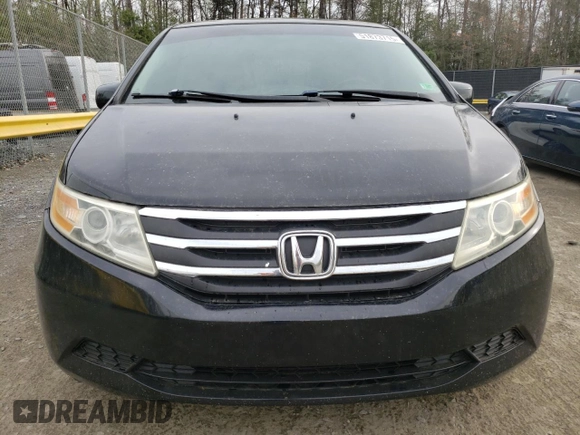 2012 Honda Odyssey EX-L with VIN 5FNRL5H67CB025164, listed as a Copart auction lot 51873715 with 110,260 mi miles and Salvage Title. Bid and sale history available at carsss.com. Image 5.