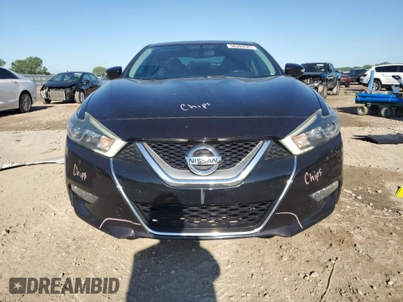 2017 Nissan Maxima S with VIN 1N4AA6AP3HC383500, listed as a Copart auction lot 58393525 with 144,812 mi miles and Salvage title. Bid and sale history available at DreamBid. Image 5.