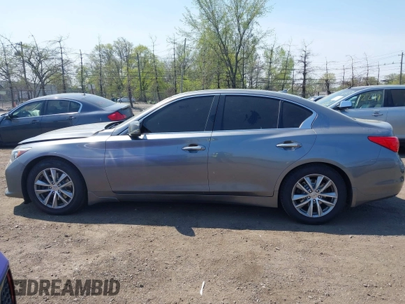 2017 Infiniti Q50 Signature Edition z VIN JN1EV7AR3HM837698, wystawiony jako IAAI lot #42115166 z przebiegiem 95 973 mil mil oraz . Historia ofert i sprzedaży dostępna na DreamBid. Obrazek 14.