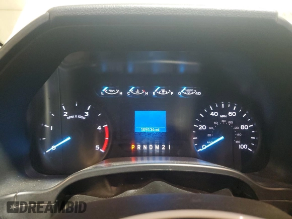 2018 Ford F-350 XL with VIN 1FT8W3BT0JEB42248, listed as a Copart auction lot 53559195 with 109,134 mi miles and Clean Title. Bid and sale history available at DreamBid. Image 9.