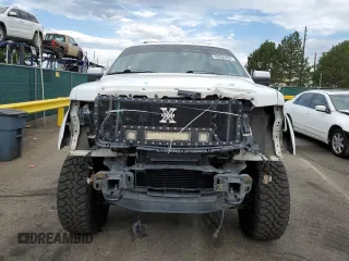 2013 Ford F-150 XL with VIN 1FTFW1ET0DKF55929, listed as a Copart auction lot 60686355 with 181,352 mi miles and Salvage title. Bid and sale history available at DreamBid. Image 5.