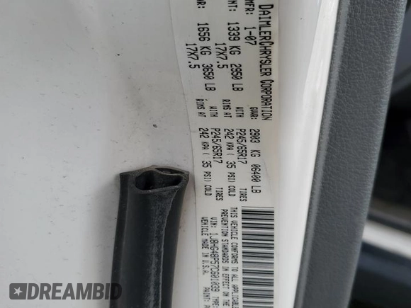 2007 Jeep Commander Sport с VIN 1J8HG48P57C601039, выставлен на аукционе Copart как лот 44237215 с пробегом 158 541 миль миль и Списание • Salvage title. История ставок и продаж доступна на DreamBid. Изображение 13.