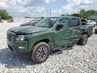 2023 Nissan Frontier SV with VIN 1N6ED1EK6PN618038, listed as a Copart auction lot 63832063 with 6,367 mi miles. Bid and sale history available at carsss.com. Image 1.