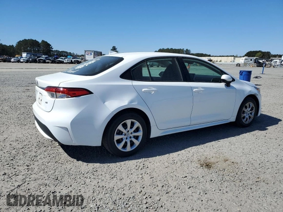 2021 Toyota Corolla LE with VIN 5YFEPMAE8MP172100, listed as a Copart auction lot 50908305 with 40,652 mi miles and Salvage Title. Bid and sale history available at carsss.com. Image 3.