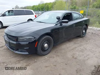 2019 Dodge Charger Police with VIN 2C3CDXKT8KH515011, listed as a IAAI auction lot 42184955 with 110,386 mi miles and . Bid and sale history available at DreamBid. Image 17.
