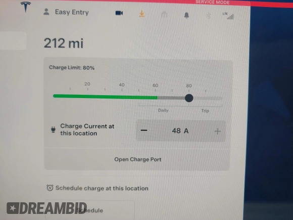 2021 Tesla Model S Long Range with VIN 5YJSA1E56MF453711, listed as a IAAI auction lot 41467603 with 115,634 mi miles and . Bid and sale history available at DreamBid. Image 17.