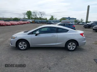 2013 Honda Civic Cpe LX with VIN 2HGFG3B58DH519509, listed as a IAAI auction lot 42056018 with 80,453 mi miles. Bid and sale history available at carsss.com. Image 14.