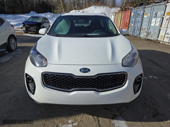 2017 Kia Sportage LX with VIN KNDPMCAC1H7146410, listed as a Copart auction lot 47470865 with 57,817 mi miles and Salvage Title. Bid and sale history available at carsss.com. Image 5.