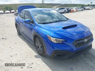 2022 Subaru WRX with VIN JF1VBAA60N9016362, listed as a IAAI auction lot 41633421 with 47,467 mi miles. Bid and sale history available at carsss.com. Image 1.