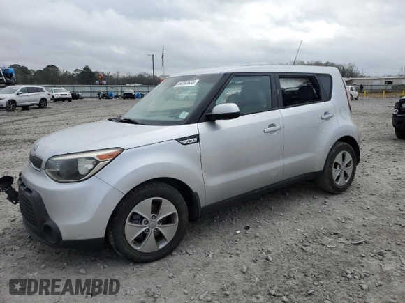 2015 Kia Soul with VIN KNDJN2A29F7754340, listed as a Copart auction lot 44202835 with 102,482 mi miles and Salvage Title. Bid and sale history available at carsss.com. Image 1.