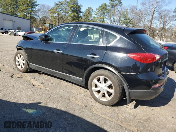 2010 Infiniti EX Journey with VIN JN1AJ0HP4AM702371, listed as a Copart auction lot 86768824 with Not Provided miles and Clean Title. Bid and sale history available at DreamBid. Image 2.