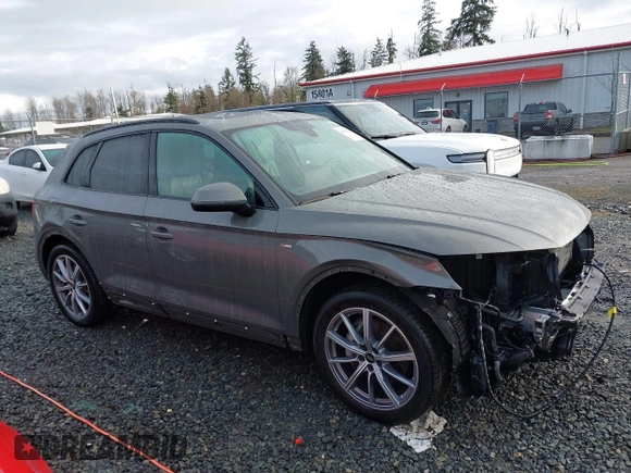 2023 Audi Q5 S line Prestige with VIN WA1F2AFY4P2121307, listed as a IAAI auction lot 41579550 with 13,869 mi miles. Bid and sale history available at carsss.com. Image 14.