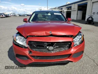 2017 Mercedes-Benz C 300 with VIN 55SWF4KB2HU215695, listed as a Copart auction lot 51107705 with 75,377 mi miles and Salvage Title. Bid and sale history available at carsss.com. Image 5.