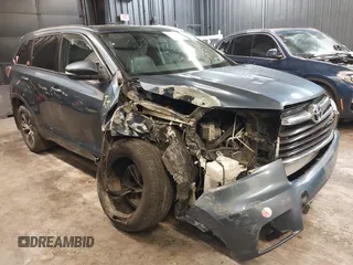 2016 Toyota Highlander XLE z VIN 5TDJKRFH8GS326488, wystawiony jako IAAI lot #42254990 z przebiegiem 120 382 mil mil oraz . Historia ofert i sprzedaży dostępna na DreamBid. Obrazek 1.