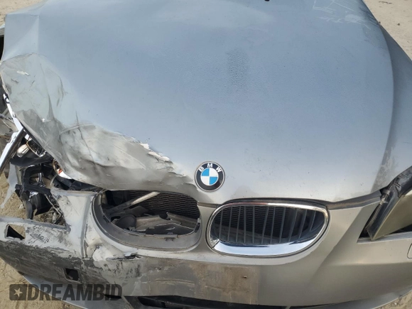 2005 BMW 5 Series 525i with VIN WBANA53525B863723, listed as a Copart auction lot 61230645 with 209,294 mi miles and Salvage title. Bid and sale history available at DreamBid. Image 11.