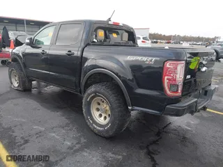 2019 Ford Ranger XL with VIN 1FTER4FH1KLA58099, listed as a IAAI auction lot 40887950 with 29,804 mi miles. Bid and sale history available at carsss.com. Image 3.