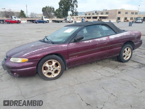 1999 Chrysler Sebring JXi z VIN 3C3EL55H1XT201478, wystawiony jako IAAI lot #41766211 z przebiegiem 145 030 mil mil oraz . Historia ofert i sprzedaży dostępna na DreamBid. Obrazek 2.