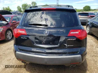 2009 Acura MDX Sport/Pwr Tail Gate with VIN 2HNYD28789H517246, listed as a Copart auction lot 61708274 with 0 mi miles and Salvage Title. Bid and sale history available at carsss.com. Image 6.