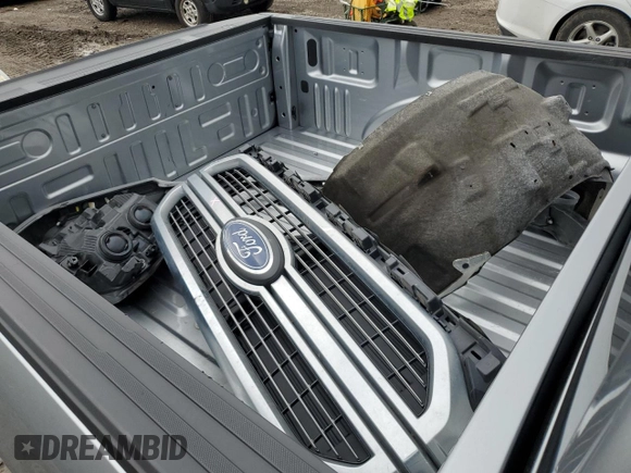 2023 Ford F-150 XL with VIN 1FTEW1C85PKD62576, listed as a Copart auction lot 44970775 with 52,070 mi miles and Salvage title. Bid and sale history available at DreamBid. Image 12.