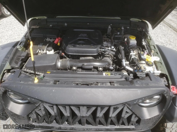 2020 Jeep Wrangler Unlimited Rubicon with VIN 1C4HJXFN9LW315814, listed as a Copart auction lot 49147855 with 28,902 mi miles and Salvage Title. Bid and sale history available at carsss.com. Image 12.