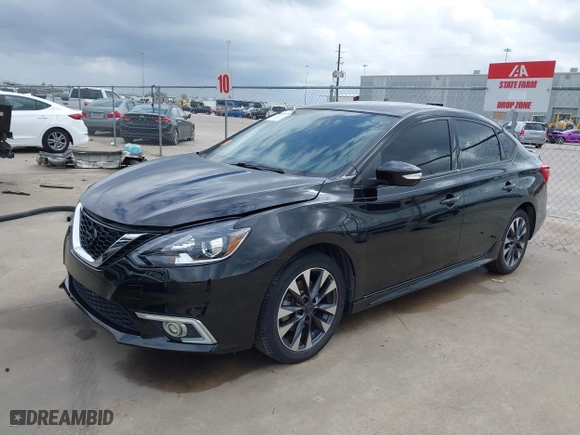 2017 Nissan Sentra SR Turbo with VIN 3N1CB7AP0HY258714, listed as a IAAI auction lot 41644450 with 87,400 mi miles. Bid and sale history available at carsss.com. Image 17.